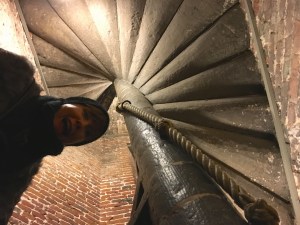 Colin Farrell ain't lyin'. The Bell Tower's stairs are no joke.