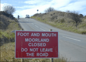 On our first visit to England in 2001, Foot-and-mouth Disease prevented us from hiking the moors. But we still visited many small villages -- guess we thought we could single-handedly prop up the failing tourism economy.