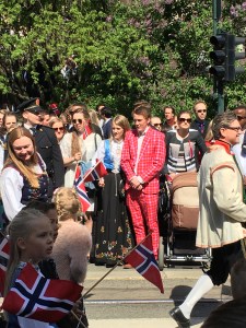 I'll miss seeing jaunty outfits like this one on National Day.
