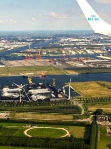 The name "Netherlands" means "lowlands" -- about 27 percent of the country is below sea level. Windmills provide the power to pump water into canals and create dry land. In preparation for the eventual rise of sea level, the Netherlands is leading innovations in de-salination technologies, dike construction, and floating homes and greenhouses.
