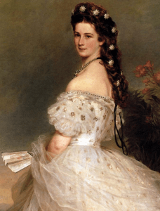 Empress Elizabeth of Austria-Hungary, painted by Franz Xaver Winterhalter