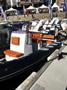 Designed by Russian ex-military aeronautical engineers, Brig RIBs are made of Hypalon -- the same stuff that the landing tubes for Russian space vehicles are made from. The material is super buoyant and incredibly resistant to UV and chemical damage. 