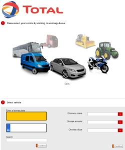 The gas station had a cool computer that allowed us to input the car's license plate to find out the right kind of oil for the vehicle. Never seen this in the U.S. before....