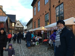 I can't say enough good things about the Norwegian Folk Museum or its Julmarked. Not only can you shop for hand-made Norwegian crafts, but you can tour historic buildings brought from all over Norway.